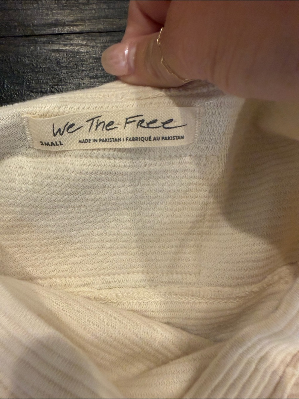 Free People Cream Pullover - Picture 8 of 9